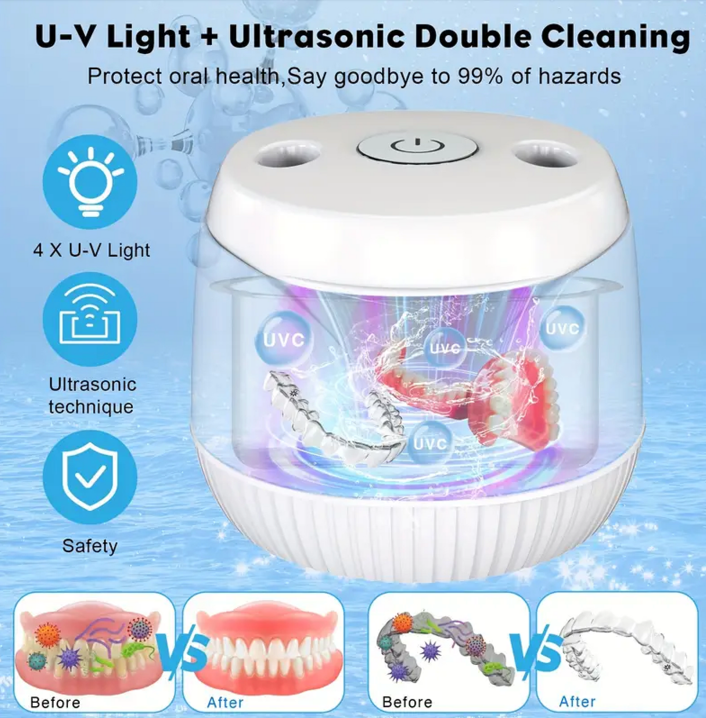 Ultrasonic Retainer Cleaner